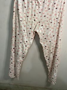 Cute Floral Print Pajama Pants