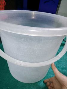 Durable Translucent Plastic Bucket