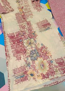 Daily wear cotton printed 3 pc suit