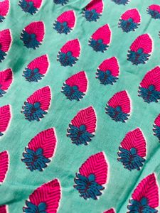 Floral Sleeveless short Kurta