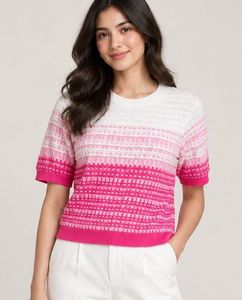 ON SALE 🛍️🎀Pink Ombre Knit Top🩷