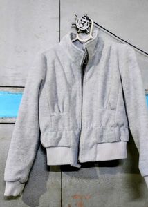 Gray Casual Jacket