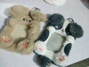 Cute plushie bag charm