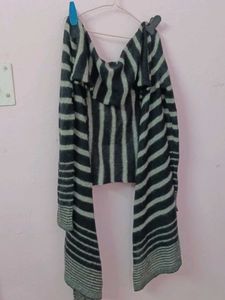 Striped Knit Cardigan