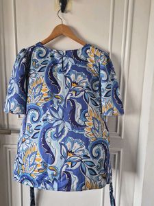 pluss blue top