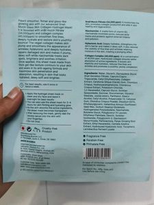 Quench Snail Mucin Collagen Boost Mask