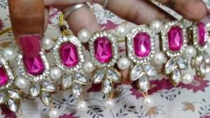 Pink Jewellery Set