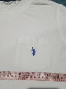 Men's White Polo T-Shirt