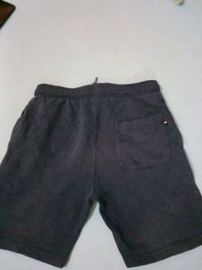 USPA Black Sweat Shorts