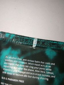 POST SHAVE BALM