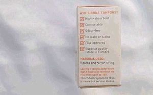 Sirona Tampons - Periods Made Easy