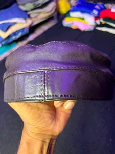 Stylish Leather Cap for Women