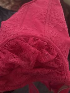 SALE‼️Elegant Lace Corset Top pink -korean brand