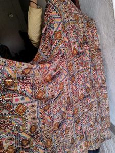 Beautiful Lahnga With Banarsi Dupatta, Free Earing