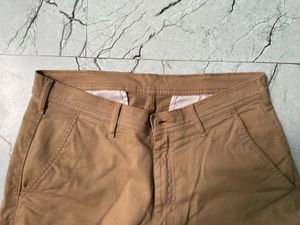 Max Men's Khaki Casual Pants