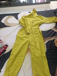 Mustard Colour Jump Suit