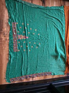 Designer lehanga Saree with unstitched blouse
