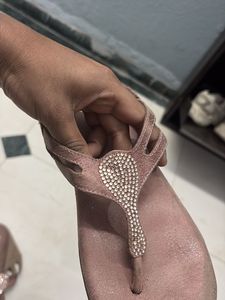 Cute Craze Rhinestone Thong Sandals