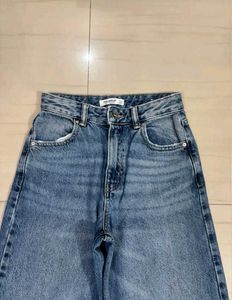 Light Wash Wide Leg Jeans