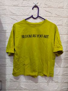 Lime Green Graphic T-Shirt