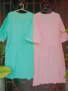 🆕 Combo Of 2 Beautiful Embroidered Kurta