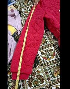 Red Quilted Jacket