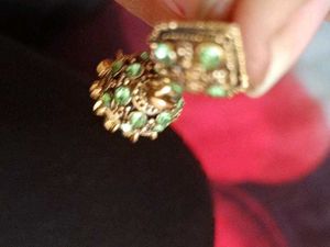 Polki Mehndi Special Jhumki