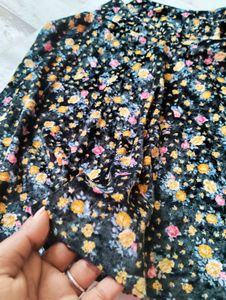 Floral Print Spaghetti Strap Top