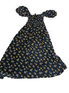 Chic Floral Print Maxi Dress