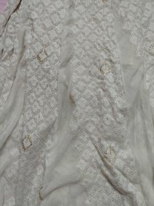 navratri white skirt