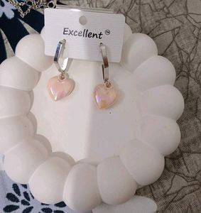 Cute Heart Dangle Earrings