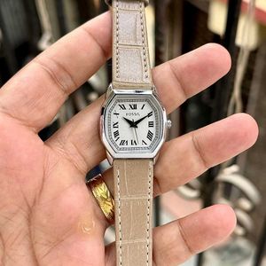 Fossil# For Women# Classic Series# White Textured