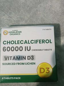 Cholecalciferol Vitamin D3 60000 IU