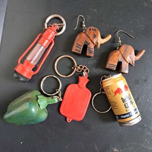 1990s VINTAGE Unique Keychain Collection