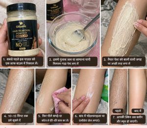 Oilanic Chocolate Hair Removal Powder