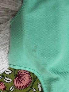 Cyan Green Side Cut Bodycon Dress