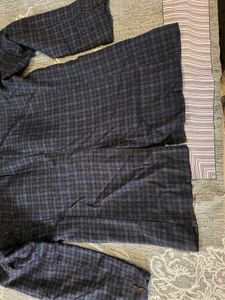 Men's Plaid Blazer