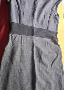 Gray Sleeveless Dress