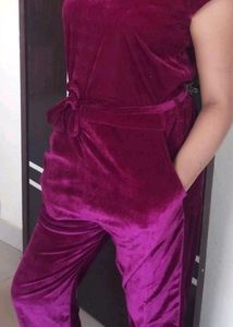 Velvet Jumpsuit