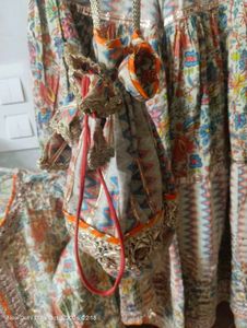 Beautiful Ethnic Kurta Set with Bag