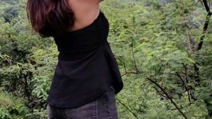 Chic Black Strapless Peplum Top