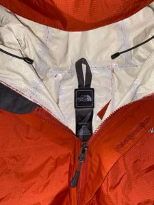 The North Face Orange Jacket &amp; Gloves