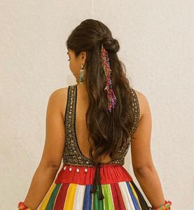 Navratri Hair Accessories: Latkan &amp; Strings