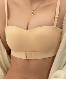 Beige Bandeau Bra SALE