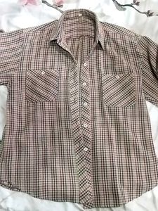 checked vintage shirt