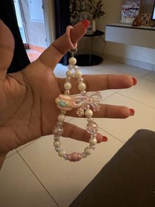 Cute Beaded Phone Charm/Keychain