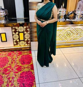 Lycra  Fabric Ready To Wear Saree