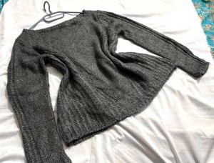 🎉🌷Buy1 Get1 Free🎉Sparkly Grey Knit Sweater