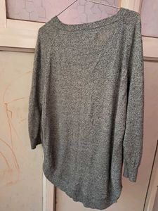 Gray Long Sleeve Pullover
