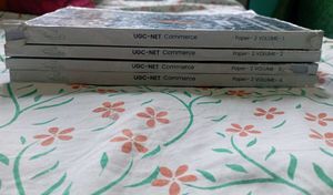 Ugc Net Jrf (4 Books) Preparation Commerce Book